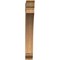 Ekena Millwork Thorton Traditional Rough Sawn Bracket, Western Red Cedar, 6"W x 34"D x 46"H BKT06X34X46THR01RWR - alternate 2